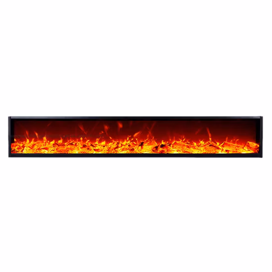 OEM/ODM Remote Control 3D Decorative Fire LED Decorative Insert Wall Mount Electric Fireplace