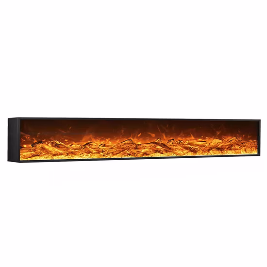 OEM/ODM Remote Control 3D Decorative Fire LED Decorative Insert Wall Mount Electric Fireplace