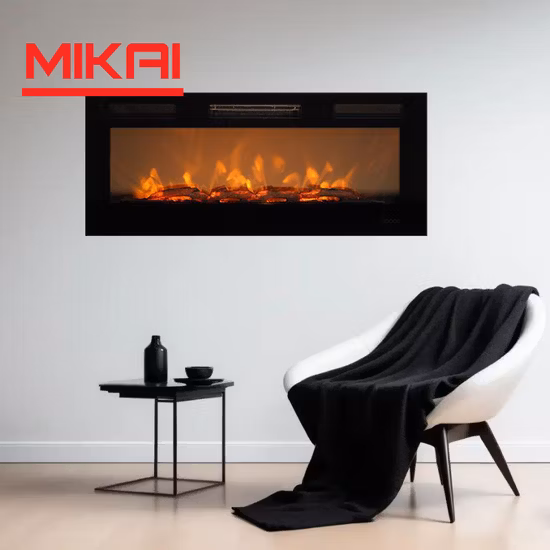 50 Inch Fashion Modern Wall Mounted Electric Fireplace